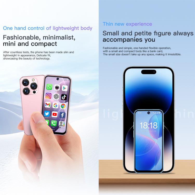 SOYES XS19, 2GB+16GB, 3.88 inch Android 10.0 MTK6580 Quad Core, Network: 3G, Dual SIM (Pink) - SOYES by SOYES | Online Shopping UK | buy2fix