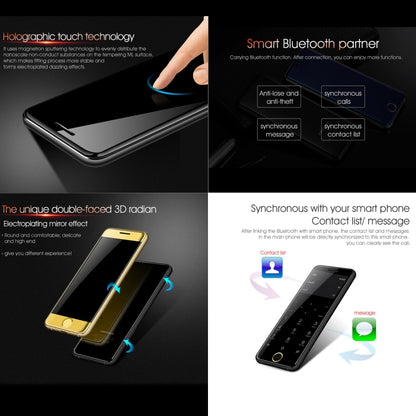 Ulcool V66+, 1.54 inch, MTK6261D, Support Bluetooth Sync, Bluetooth Dial, FM, Anti-lost, GSM, Dual SIM (Gold) - Others by buy2fix | Online Shopping UK | buy2fix