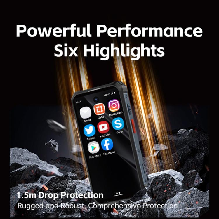 SOYES Maxo Rugged Phone, 6GB+128GB, 3.88 inch Android 12.0 MTK6762 Octa Core, Network: 4G, Dual SIM, OTG, Support Google Play Store (Black) - SOYES by SOYES | Online Shopping UK | buy2fix