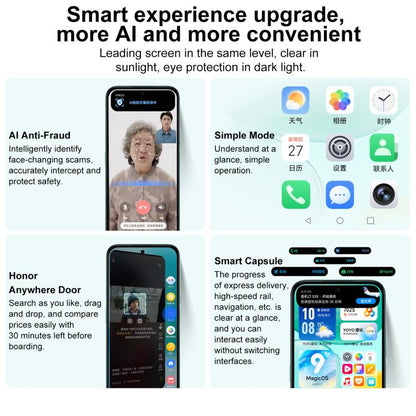 Honor Play 60, 8GB+256GB, Side Fingerprint, 6.61 inch MagicOS 9.0 Dimensity 6300 Octa Core, Network: 5G, OTG (White) - Honor by HONOR | Online Shopping UK | buy2fix