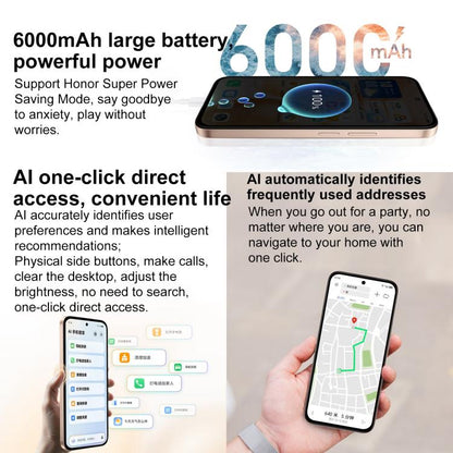 Honor Play 60m, 6GB+128GB, Side Fingerprint, 6.61 inch MagicOS 9.0 Dimensity 6300 Octa Core, Network: 5G, OTG (Gold) - Honor by HONOR | Online Shopping UK | buy2fix