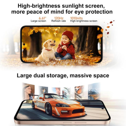 Honor Play 60m, 6GB+128GB, Side Fingerprint, 6.61 inch MagicOS 9.0 Dimensity 6300 Octa Core, Network: 5G, OTG (White) - Honor by HONOR | Online Shopping UK | buy2fix