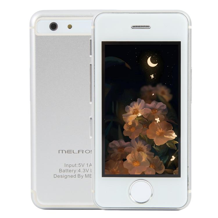 MELROSE S9, 512MB+8GB, 2.45 inch Android 5.1 MTK6580 Quad Core, Bluetooth, WiFi, Network: 3G (White) - Melrose by MELROSE | Online Shopping UK | buy2fix