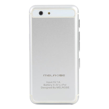 MELROSE S9, 512MB+8GB, 2.45 inch Android 5.1 MTK6580 Quad Core, Bluetooth, WiFi, Network: 3G (White) - Melrose by MELROSE | Online Shopping UK | buy2fix