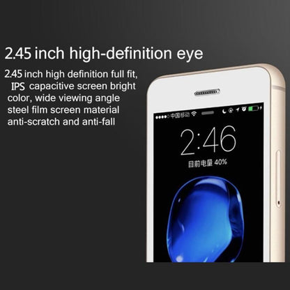 MELROSE S9, 512MB+8GB, 2.45 inch Android 5.1 MTK6580 Quad Core, Bluetooth, WiFi, Network: 3G (Gold) - Melrose by MELROSE | Online Shopping UK | buy2fix