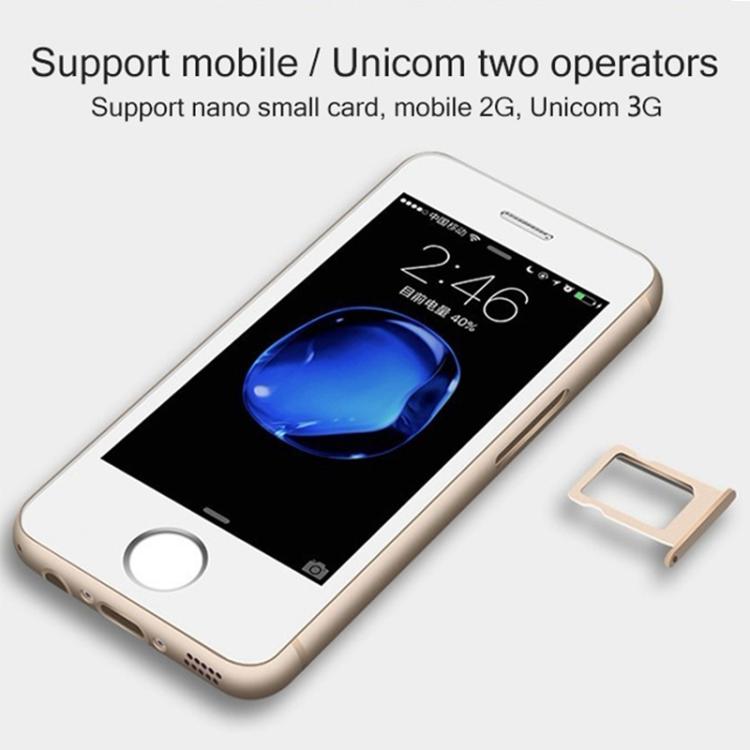 MELROSE S9, 512MB+8GB, 2.45 inch Android 5.1 MTK6580 Quad Core, Bluetooth, WiFi, Network: 3G (White) - Melrose by MELROSE | Online Shopping UK | buy2fix