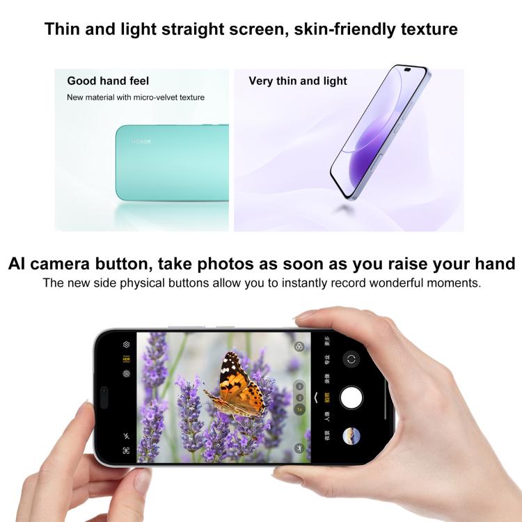 Honor X70i, 8GB+256GB, In-screen Fingerprint, 6.7 inch MagicOS 9.0 Android 15.0 Dimensity 7025 Ultra Octa Core, Network: 5G, OTG, NFC (Purple) - Honor by HONOR | Online Shopping UK | buy2fix