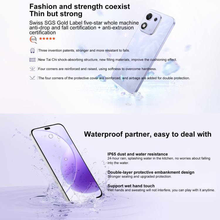 Honor X70i, 8GB+256GB, In-screen Fingerprint, 6.7 inch MagicOS 9.0 Android 15.0 Dimensity 7025 Ultra Octa Core, Network: 5G, OTG, NFC (White) - Honor by HONOR | Online Shopping UK | buy2fix