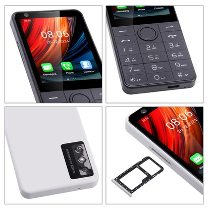 Brand Phone, DOOV Z17 Pro Keypad Phone, 3GB+32GB, 2.8 inch Android 13 Mediatek MT6762 Octa Core, Network: 4G (White) - Other by DOOV | Online Shopping UK | buy2fix