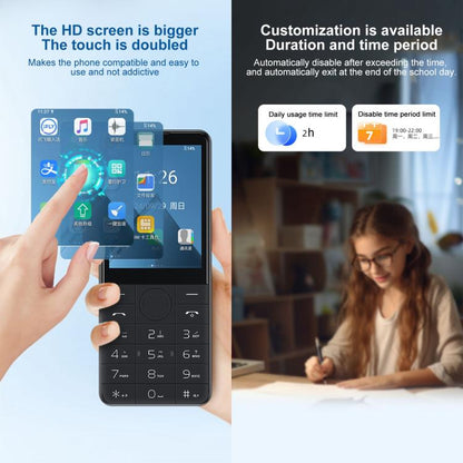 Brand Phone, DOOV Z17 Pro Keypad Phone, 3GB+32GB, 2.8 inch Android 13 Mediatek MT6762 Octa Core, Network: 4G (White) - Other by DOOV | Online Shopping UK | buy2fix