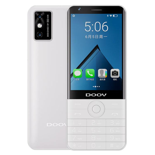 DOOV R17 Pro /  Z17 Keypad Phone, 4GB+64GB, 3.5 inch Android 12 Mediatek MT6761 Quad Core, Network: 4G, Support Google Store (White) - Other by DOOV | Online Shopping UK | buy2fix