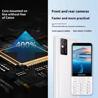 DOOV R17 Pro /  Z17 Keypad Phone, 4GB+64GB, 3.5 inch Android 12 Mediatek MT6761 Quad Core, Network: 4G, Support Google Store (Black) - Other by DOOV | Online Shopping UK | buy2fix