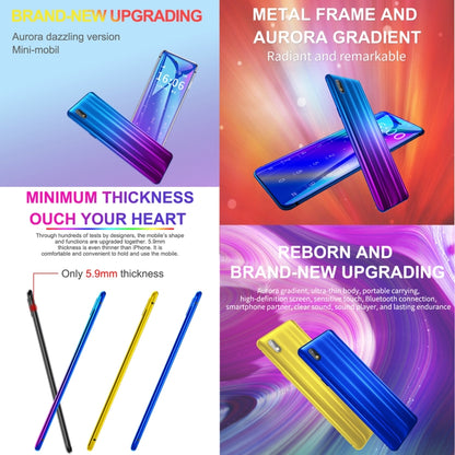 Ulcool V99, 1.54 inch, MTK6261D, Support Bluetooth Sync, Bluetooth Dial, FM, Anti-lost, GSM, Dual SIM (Blue) - Others by buy2fix | Online Shopping UK | buy2fix