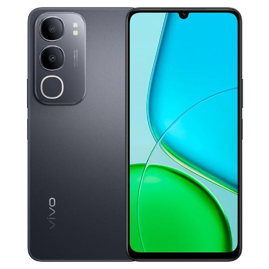 vivo Y50 5G, 4GB+128GB, Face ID / Side Fingerprint, 6.74 inch Android 15 OriginOS 5 Dimensity 6300 Octa Core, OTG, Network: 5G (Black)