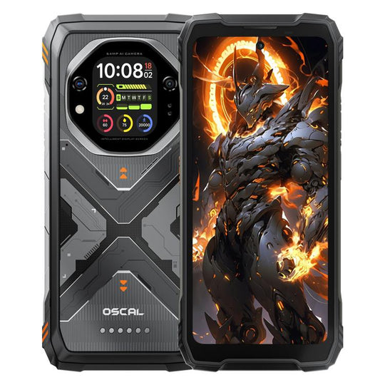 Blackview Oscal TANK 1, 16GB+512GB, 6.78 inch Android 15 DokeOS 4.2 Mediatek Dimensity 7050 Octa Core, Network: 5G, OTG, NFC (Orange)