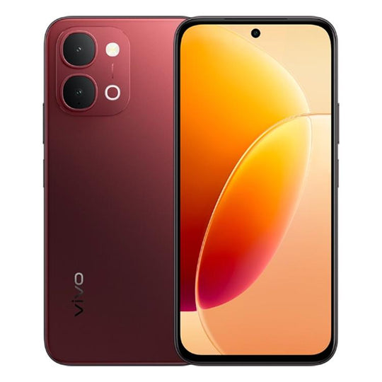 vivo Y500i, 8GB+512GB, Side Fingerprint, 6.75 inch Android 16 OriginOS 6 Snapdragon 4 Gen 2 Octa Core, OTG, NFC, Network: 5G (Red)