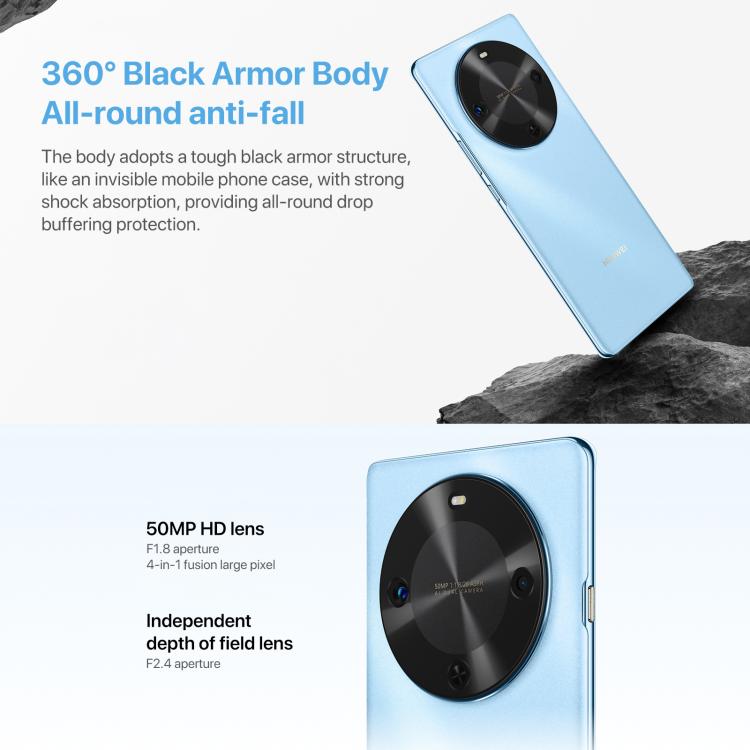 HUAWEI Enjoy 70X Vitality Edition, 8GB+256GB, Screen Fingerprint Identification, 6.78 inch HarmonyOS 4.2 Octa Core, OTG, Not Support Google Play (Black) - Huawei Mate & P by Huawei | Online Shopping UK | buy2fix