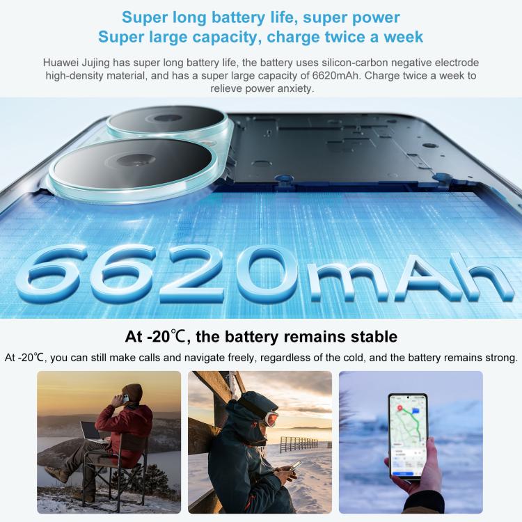 HUAWEI Enjoy 80, 8GB+512GB, Side Fingerprint, 6.67 inch HarmonyOS 4.0, OTG, Not Support Google Play (White) - Huawei Mate & P by Huawei | Online Shopping UK | buy2fix