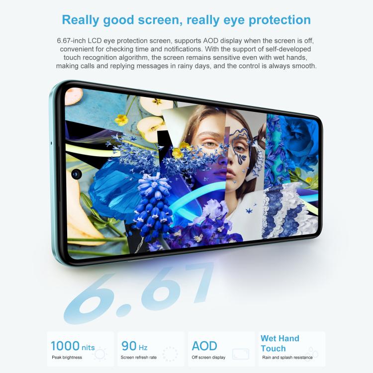 HUAWEI Enjoy 80, 8GB+512GB, Side Fingerprint, 6.67 inch HarmonyOS 4.0, OTG, Not Support Google Play (White) - Huawei Mate & P by Huawei | Online Shopping UK | buy2fix