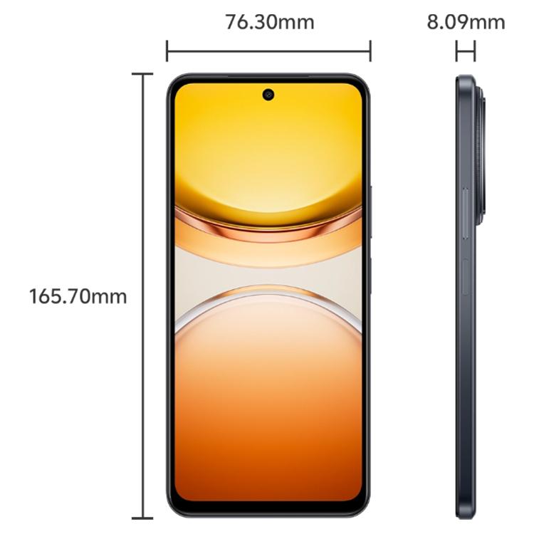 vivo Y300i, 8GB+128GB, Face ID / Side Fingerprint, 6.68 inch Android 15 OriginOS 5 Snapdragon 4 Gen 2 Octa Core, OTG, NFC, Network: 5G (Black) - vivo by vivo | Online Shopping UK | buy2fix