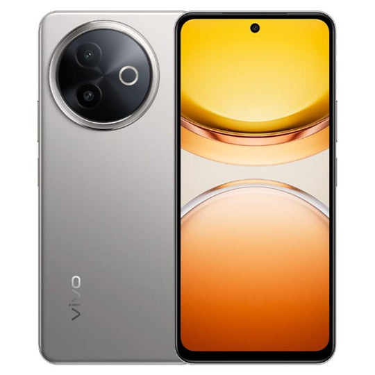 vivo Y300i, 8GB+128GB, Face ID / Side Fingerprint, 6.68 inch Android 15 OriginOS 5 Snapdragon 4 Gen 2 Octa Core, OTG, NFC, Network: 5G (Titanium Color)