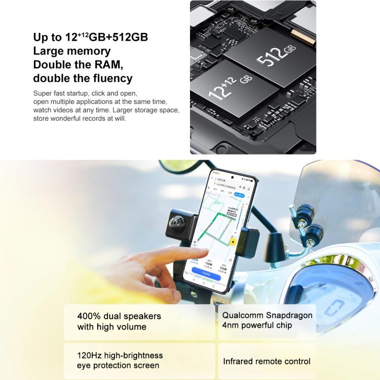 vivo Y300i, 8GB+128GB, Face ID / Side Fingerprint, 6.68 inch Android 15 OriginOS 5 Snapdragon 4 Gen 2 Octa Core, OTG, NFC, Network: 5G (Black) - vivo by vivo | Online Shopping UK | buy2fix