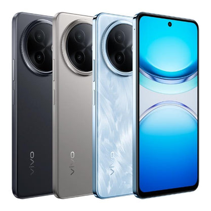 vivo Y300i, 8GB+256GB, Face ID / Side Fingerprint, 6.68 inch Android 15 OriginOS 5 Snapdragon 4 Gen 2 Octa Core, OTG, NFC, Network: 5G (Black) - vivo by vivo | Online Shopping UK | buy2fix