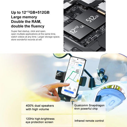 vivo Y300i, 12GB+256GB, Face ID / Side Fingerprint, 6.68 inch Android 15 OriginOS 5 Snapdragon 4 Gen 2 Octa Core, OTG, NFC, Network: 5G (Black) - vivo by vivo | Online Shopping UK | buy2fix