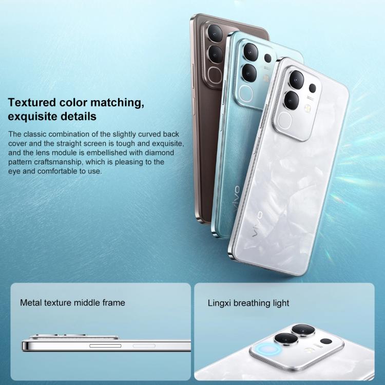 vivo Y300t, 8GB+256GB, Face ID / Side Fingerprint,  6.72 inch Android 15 OriginOS 5 Dimensity 7300 Octa Core, OTG, NFC, Network: 5G (White) - vivo by vivo | Online Shopping UK | buy2fix