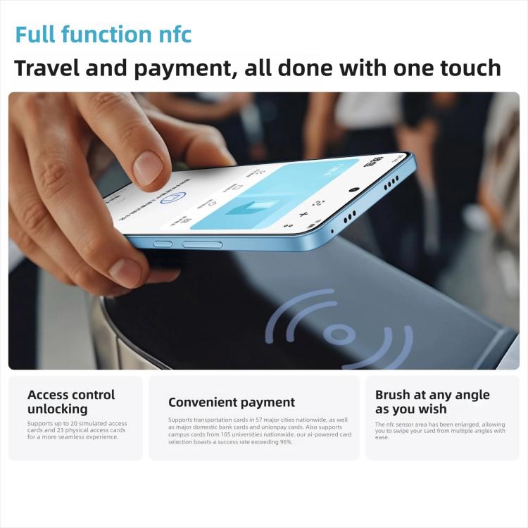 vivo Y500, 8GB+128GB, 6.77 inch Android 15 OriginOS 5 Dimensity 7300 Octa Core, OTG, NFC, Network: 5G (Blue) - vivo by vivo | Online Shopping UK | buy2fix