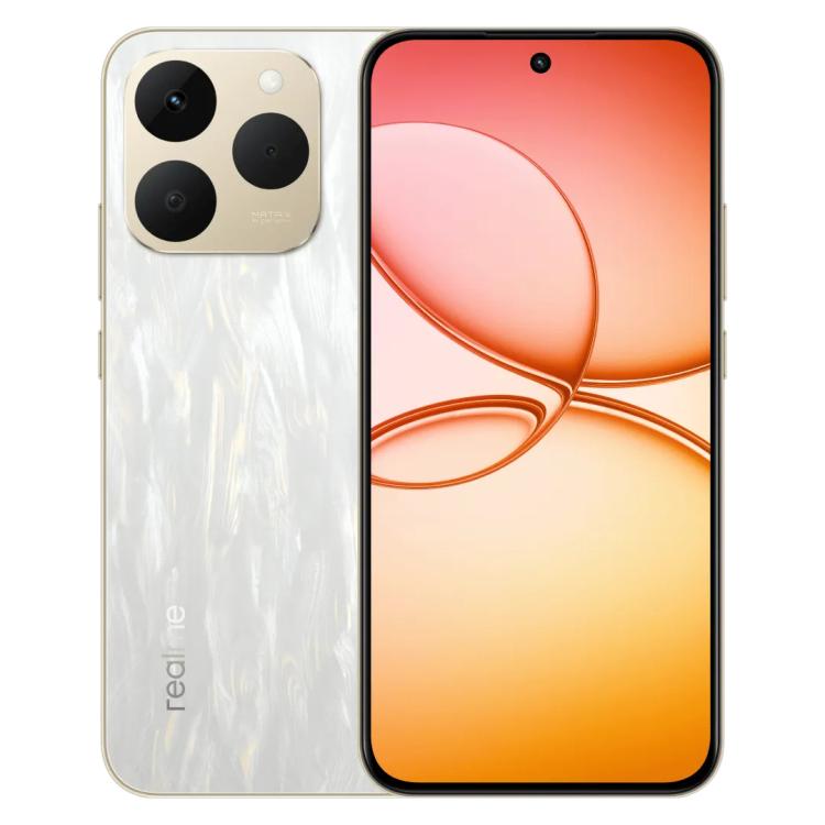 Realme 15T, 8GB+128GB, Screen Fingerprint Identification, 6.57 inch Realme UI 6.0 Android 15 MediaTek Dimensity 6400 Max Octa Core, NFC, Network: 5G (White) - OPPO by Realme | Online Shopping UK | buy2fix