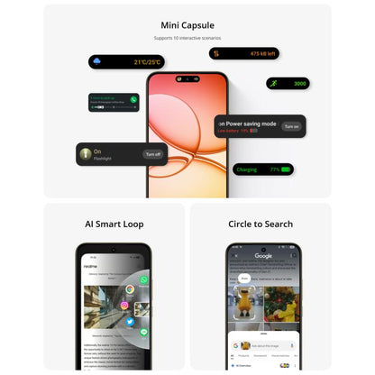 Realme 15T, 8GB+128GB, Screen Fingerprint Identification, 6.57 inch Realme UI 6.0 Android 15 MediaTek Dimensity 6400 Max Octa Core, NFC, Network: 5G (White) - OPPO by Realme | Online Shopping UK | buy2fix