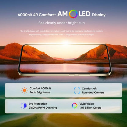 Realme 15T, 8GB+128GB, Screen Fingerprint Identification, 6.57 inch Realme UI 6.0 Android 15 MediaTek Dimensity 6400 Max Octa Core, NFC, Network: 5G (Blue) - OPPO by Realme | Online Shopping UK | buy2fix