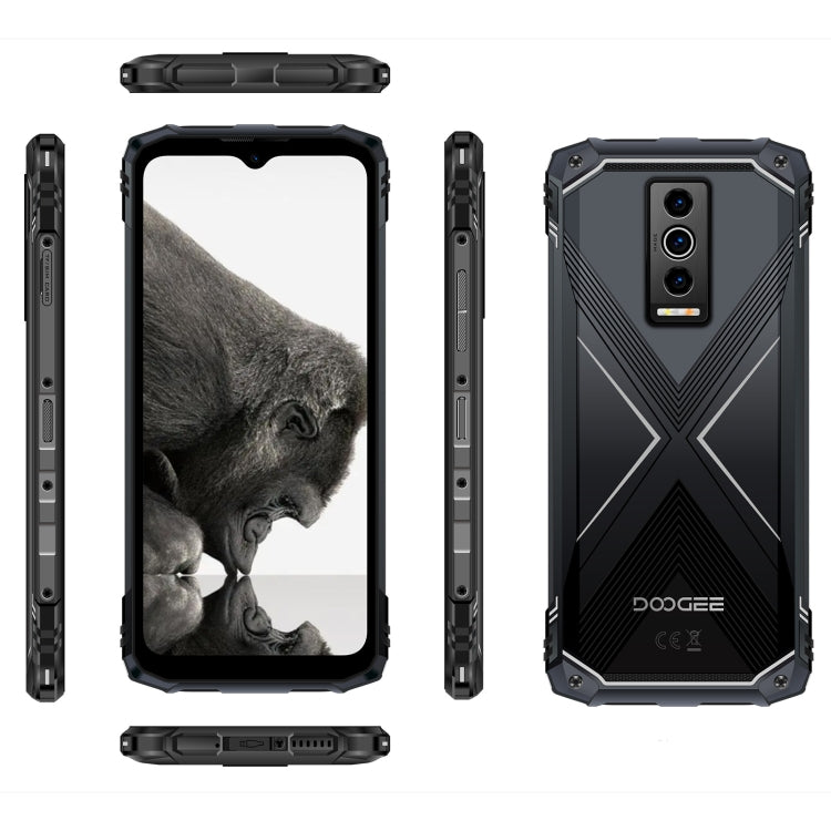 [HK Warehouse] DOOGEE Blade 10 Pro, 6GB+256GB, 6.56 inch Android 14 Spreadtrum T606 Octa Core, Network: 4G, OTG, NFC (Black Silver) - DOOGEE by DOOGEE | Online Shopping UK | buy2fix