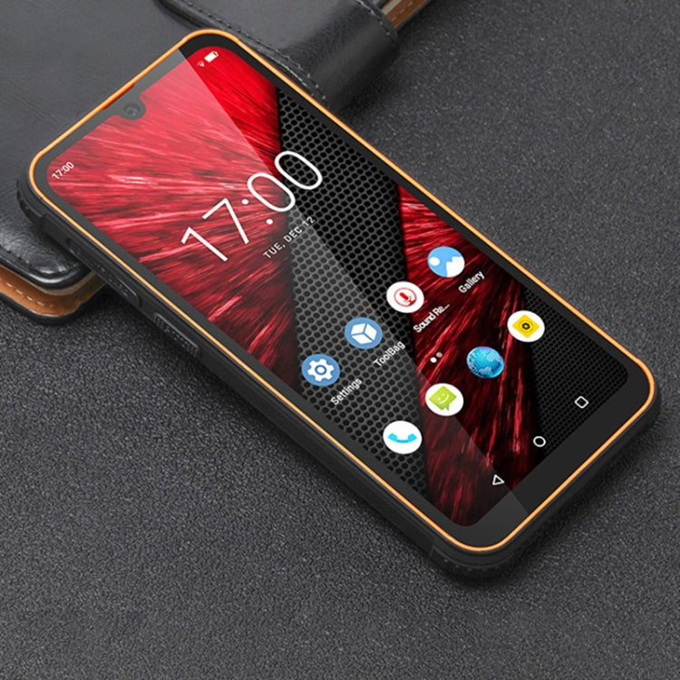 UNIWA F965 Pro Rugged Smart Phone, 6GB+128GB, 6 inch Android 13, MT6762 Octa Core, Network: 4G, NFC, PoC, SOS, US Plug (Black+Orange) - UNIWA by UNIWA | Online Shopping UK | buy2fix