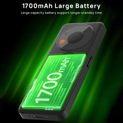 UNIWA V2000 Elder Keypad Phone, 2.4 inch Unisoc T107, 1700mAh Battery, LED Flashlight, SOS, Network: 4G, AU Plug (Black) - UNIWA by UNIWA | Online Shopping UK | buy2fix