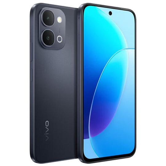 vivo Y6, 12GB+256GB, Side Fingerprint, 6.75 inch Android 16 OriginOS 6 Snapdragon 4 Gen 2 Octa Core, OTG, NFC, Network: 5G (Black)
