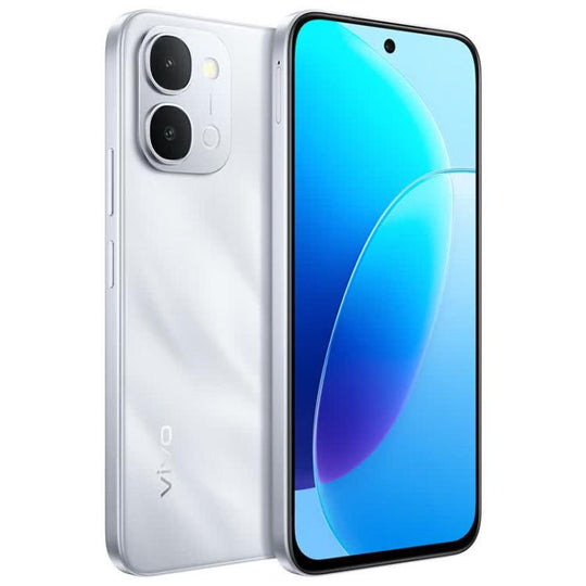 vivo Y6, 12GB+256GB, Side Fingerprint, 6.75 inch Android 16 OriginOS 6 Snapdragon 4 Gen 2 Octa Core, OTG, NFC, Network: 5G (Silver)