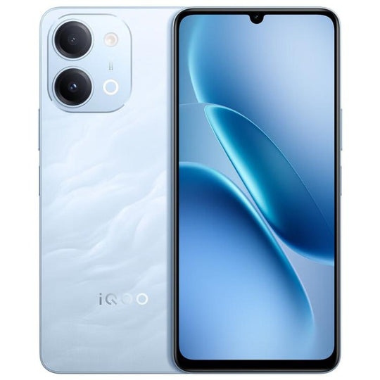 vivo iQOO Z11i, 8GB+128GB, 6.74 inch Android 16 OriginOS 6 Snapdragon 4 Gen 2 Octa Core, OTG, Network: 5G (Baby Blue)