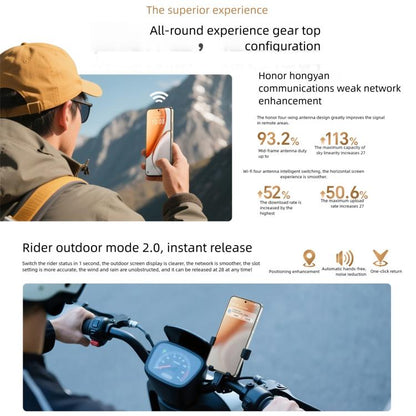 Honor X70, 8GB+128GB, Screen Fingerprint, 6.79 inch MagicOS 9.0 Snapdragon 6 Gen 4 Octa Core, Network: 5G, OTG, NFC, Support Google Play (Red) - Honor by HONOR | Online Shopping UK | buy2fix