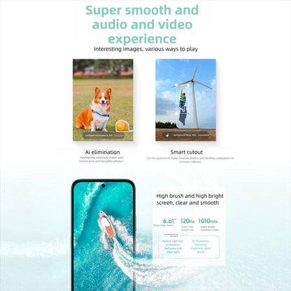 Honor Play10C, 4GB+128GB, Side Fingerprint, 6.61 inch MagicOS 9.0 Android 15 Dimensity 6300 Octa Core, Network: 5G, OTG (White) - Honor by HONOR | Online Shopping UK | buy2fix