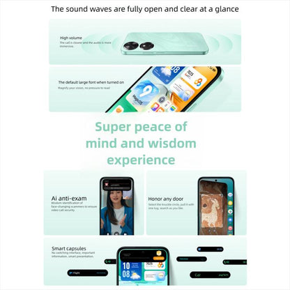 Honor Play10C, 6GB+128GB, Side Fingerprint, 6.61 inch MagicOS 9.0 Android 15 Dimensity 6300 Octa Core, Network: 5G, OTG (White) - Honor by HONOR | Online Shopping UK | buy2fix