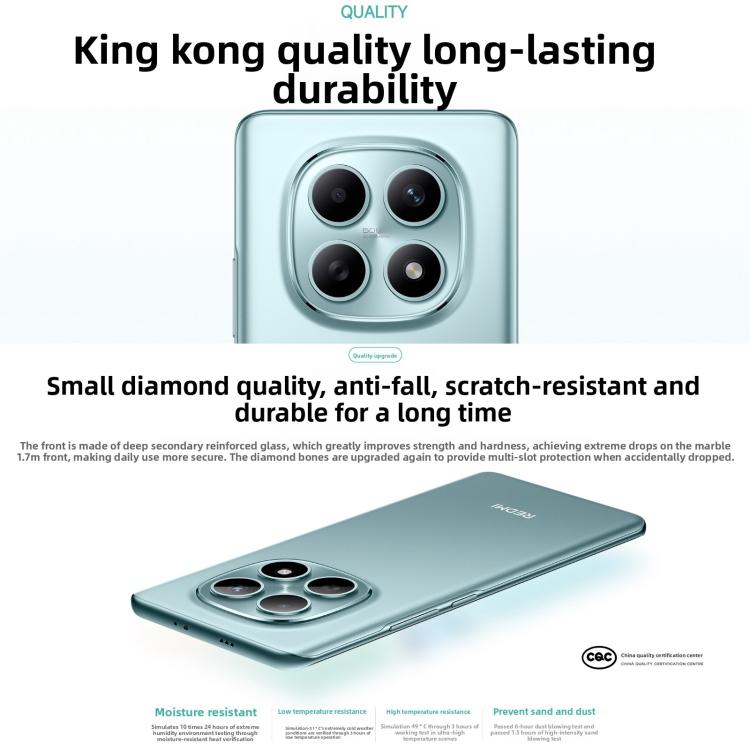 Xiaomi Redmi Note 15 5G, 6GB+128GB, 6.77 inch Xiaomi HyperOS 2 Snapdragon 6 Gen 3 Octa Core, Network: 5G (Sky Blue) - Xiaomi Redmi by Xiaomi | Online Shopping UK | buy2fix