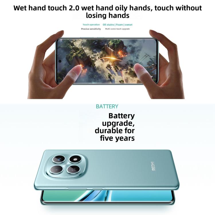 Xiaomi Redmi Note 15 5G, 8GB+128GB, 6.77 inch Xiaomi HyperOS 2 Snapdragon 6 Gen 3 Octa Core, Network: 5G (Sky Blue) - Xiaomi Redmi by Xiaomi | Online Shopping UK | buy2fix