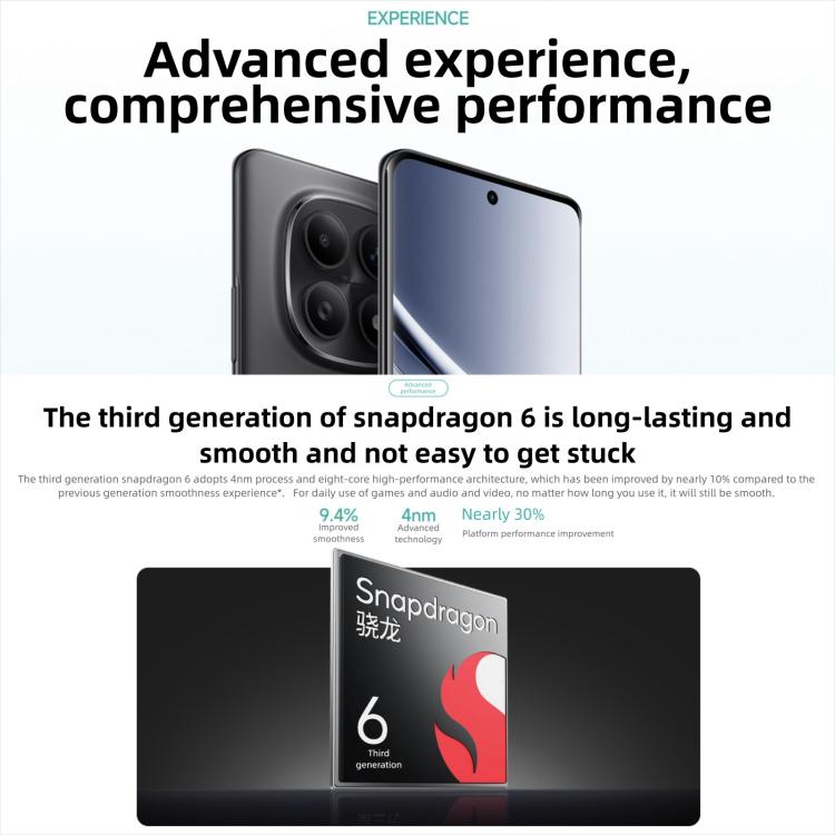 Xiaomi Redmi Note 15 5G, 8GB+256GB, 6.77 inch Xiaomi HyperOS 2 Snapdragon 6 Gen 3 Octa Core, Network: 5G (Black) - Xiaomi Redmi by Xiaomi | Online Shopping UK | buy2fix