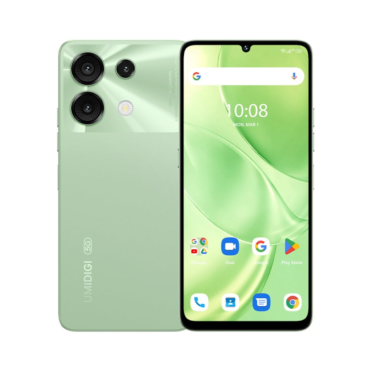 [HK Warehouse] UMIDIGI G9 5G, 6GB+128GB, Side Fingerprint & Face ID Identification, 6.75 inch Android 14 UNISOC T765 Octa Core, Network: 5G (Lake Green) - UMIDIGI by UMIDIGI | Online Shopping UK | buy2fix