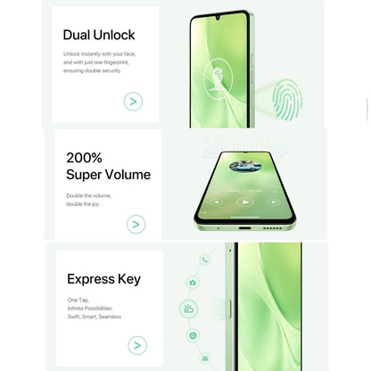 [HK Warehouse] UMIDIGI G9 5G, 6GB+128GB, Side Fingerprint & Face ID Identification, 6.75 inch Android 14 UNISOC T765 Octa Core, Network: 5G (Lake Green) - UMIDIGI by UMIDIGI | Online Shopping UK | buy2fix