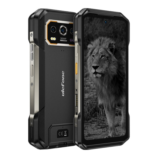 Ulefone Armor 27 Pro Rugged Phone, 12GB+256GB, Night Vision, 10600mAh, 6.78 inch Android 14 MediaTek Dimensity 6300 Octa Core, Network: 5G, NFC (Black) by Ulefone