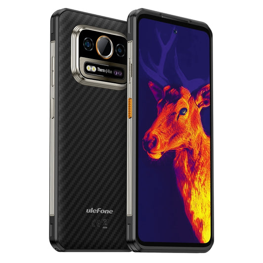 Ulefone Armor 25T Rugged Phone, 6GB+256GB, Thermal Imaging, 6.78 inch Android 14 MediaTek Helio G99 Octa Core, Network: 4G, NFC, OTG (Black) by Ulefone