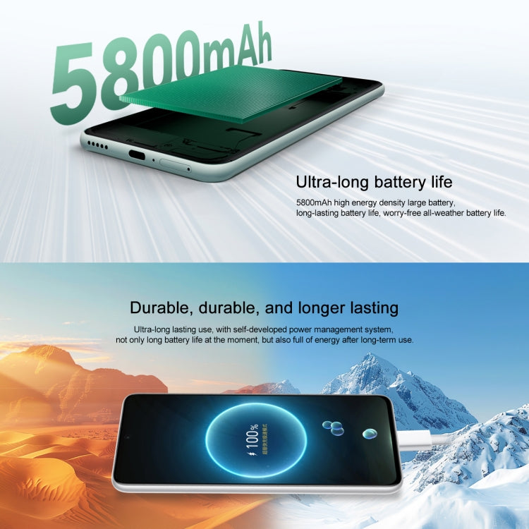 Honor X60, 8GB+128GB, Side Fingerprint, 6.8 inch MagicOS 8.0 Dimensity 7025-Ultra Octa Core, Network: 5G, OTG, Support Google Play (Green) - Honor by HONOR | Online Shopping UK | buy2fix